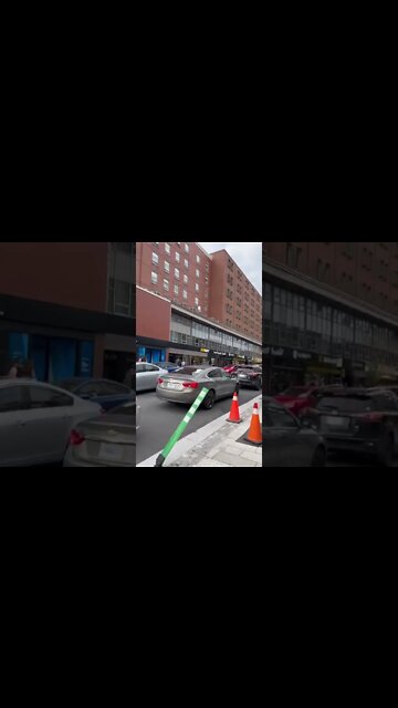 Busy Street in Halifax Nova Scotia