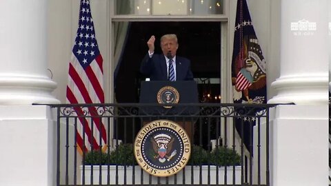 President Trump Delivers Remarks at a Peaceful Protest for Law and Order