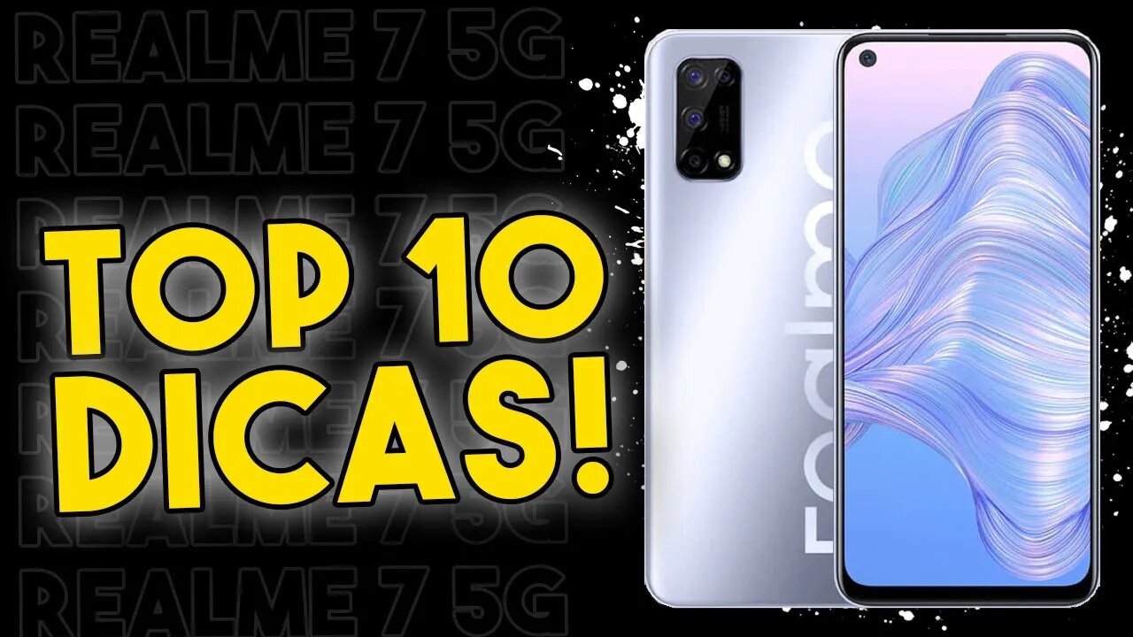 TOP 10 DICAS E TRUQUES para o Realme 7 5G que você PRECISA SABER!