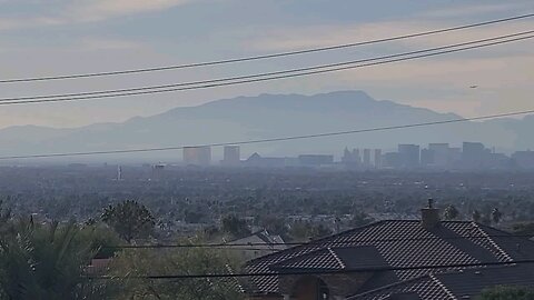 Did you see the skies over Las Vegas today? Check this out! 12.21.2024 #lasvegas #follow #travel