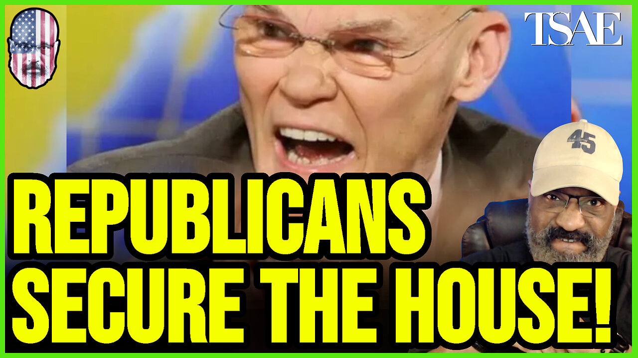 GOP GET THE TRIFECTA AND JAMES CARVILLE LOSES IT!