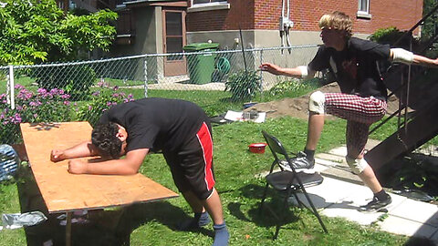 "I Quit" Match - Matt Rage (c) VS Nikky Chance {CHW Interstate Title} Backyard Wrestling
