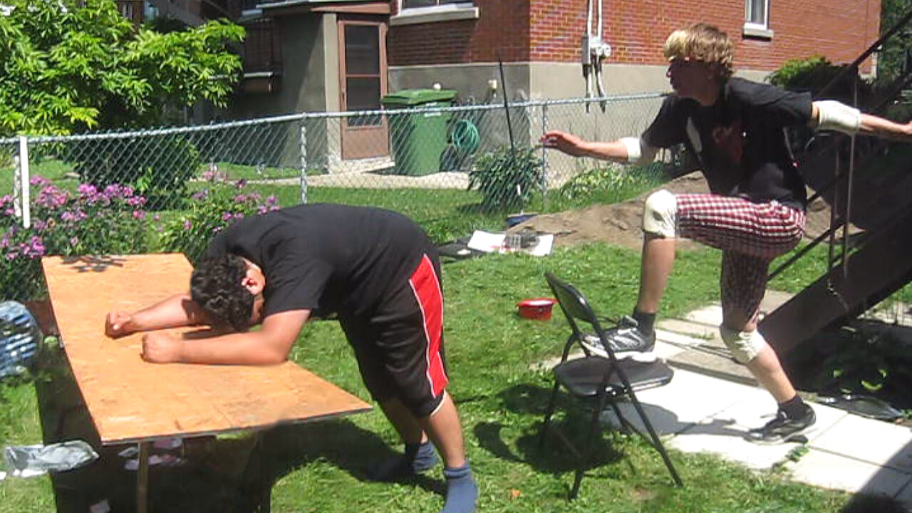 "I Quit" Match - Matt Rage (c) VS Nikky Chance {CHW Interstate Title} Backyard Wrestling