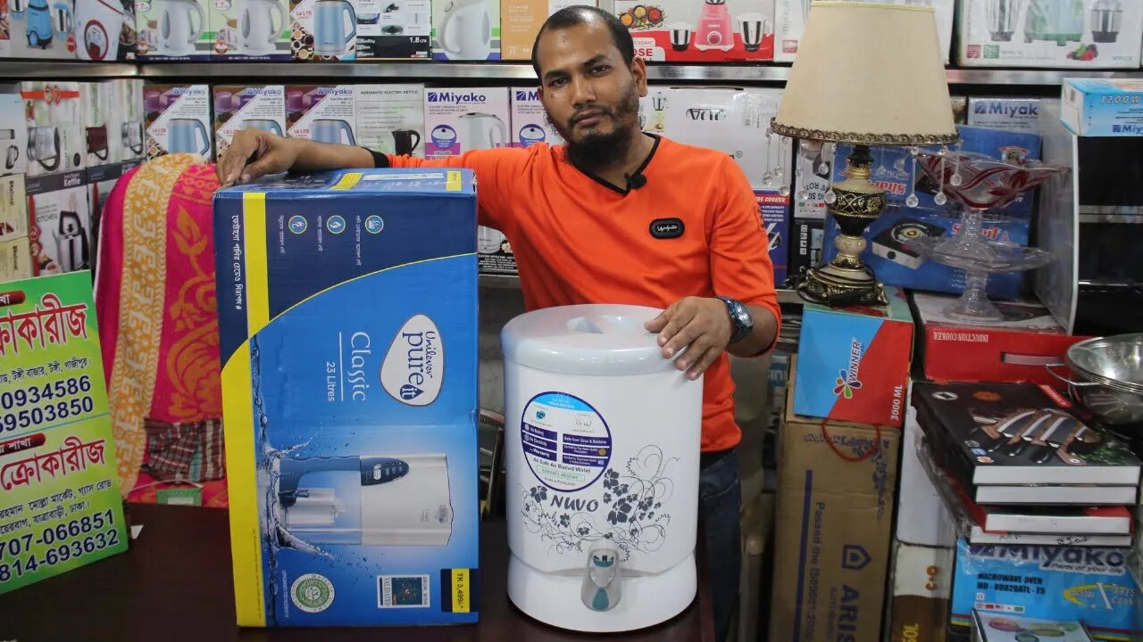Pure it and Nuvo water filter price in Bangladesh