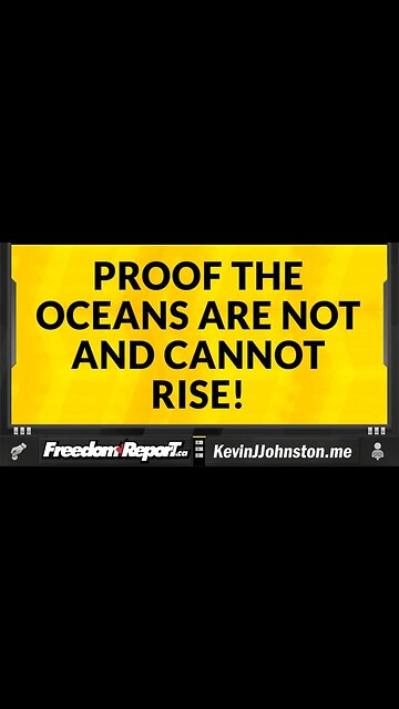 Absolute Proof Global Warming is A Lie - The Oceans Are Not Rising