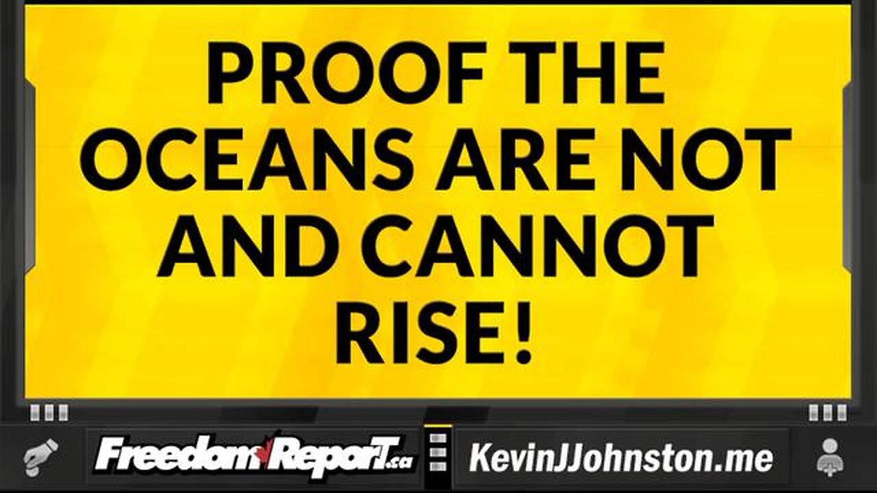 Absolute Proof Global Warming is A Lie - The Oceans Are Not Rising