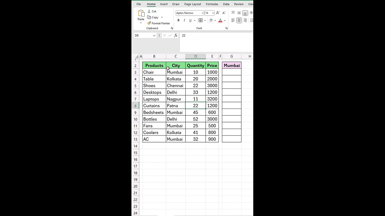 Excel Job Interview: Master SUMPRODUCT Formula in Excel #ExcelTutorial #ExcelTips #ExcelInterview