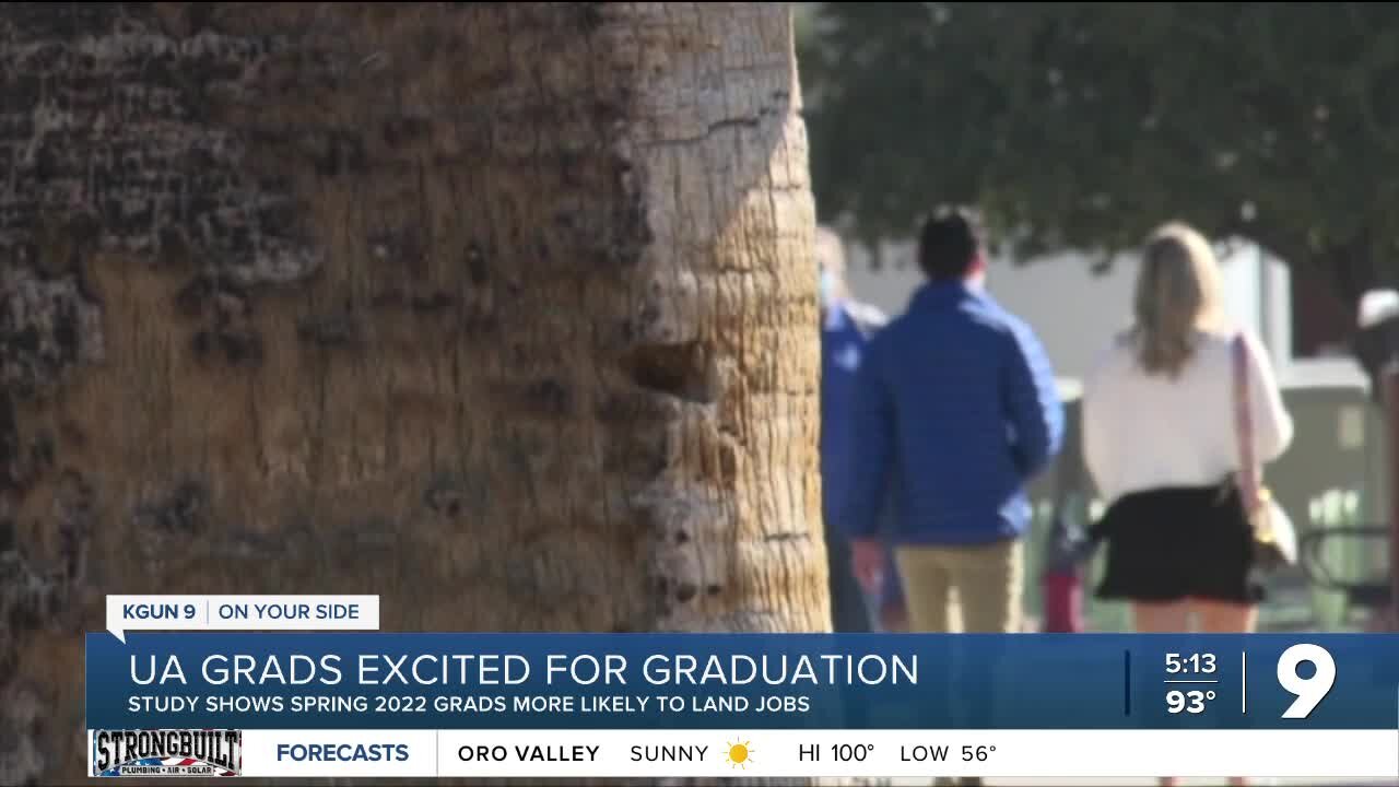 University of Arizona Spring 2022 grads looking forward to joining workforce