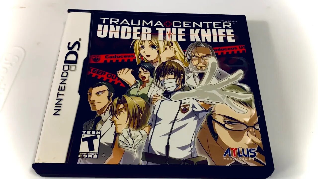 Trauma Center: Under the Knife - NINTENDO DS - WHAT MAKES IT COMPLETE? - AMBIENT UNBOXING