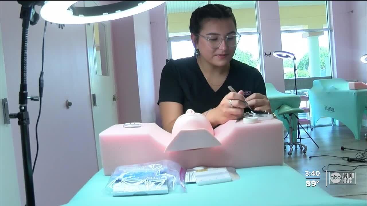 Beauty academy gives students a new career path during pandemic