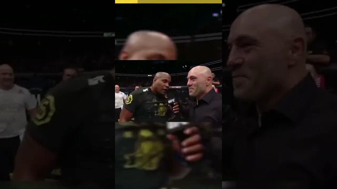 DANIEL CORMIER CALLS OUT BROCK LESNAR IN THE OCTAGON