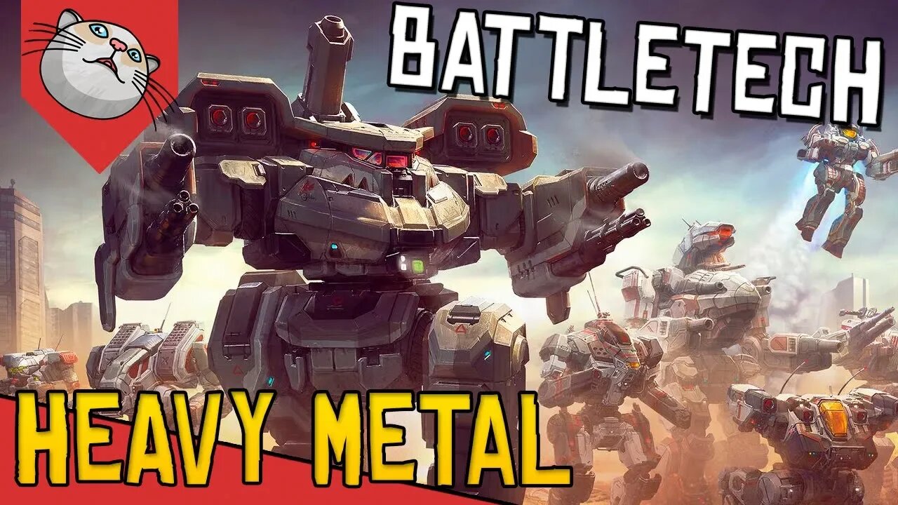 Robôs GIGANTES ficarão MAIORES AINDA! - Battletech Heavy Metal [Gameplay Português PT-BR]