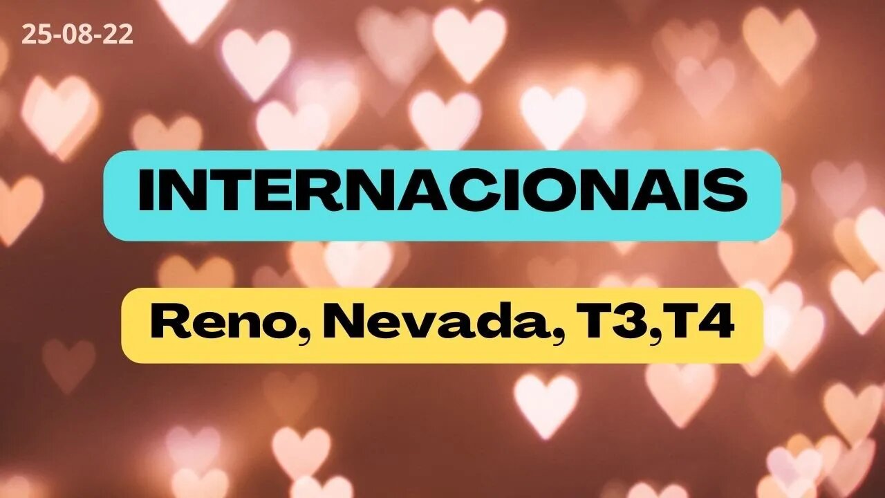 INTERNACIONAIS Reno Nevada T3 T4