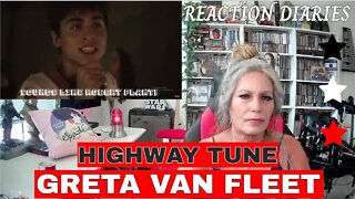 GRETA VAN FLEET Reaction HIGHWAY TUNE First Time Reaction Diaries reacts Greta Van Fleet Live!