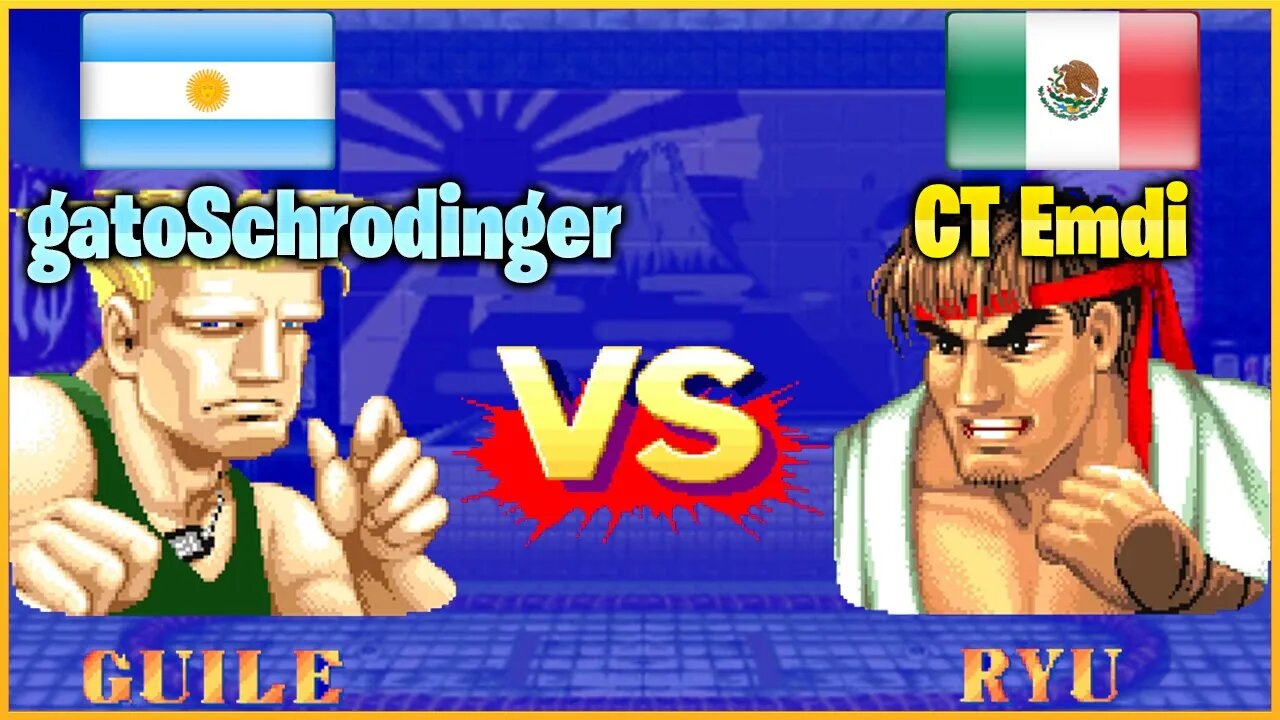 Street Fighter II': Champion Edition (gatoSchrodinger Vs. CT Emdi) [Argentina Vs. Mexico]