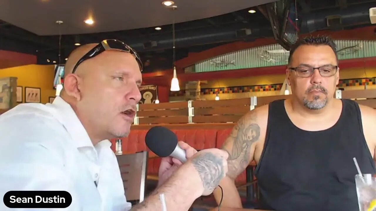 Thomas FreeMe and Sean Dustin On Location at Tampa Joes
