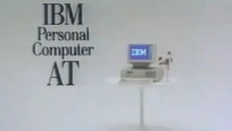 IBM - Personal Computer AT - 1986 - TV Commercial - 720p