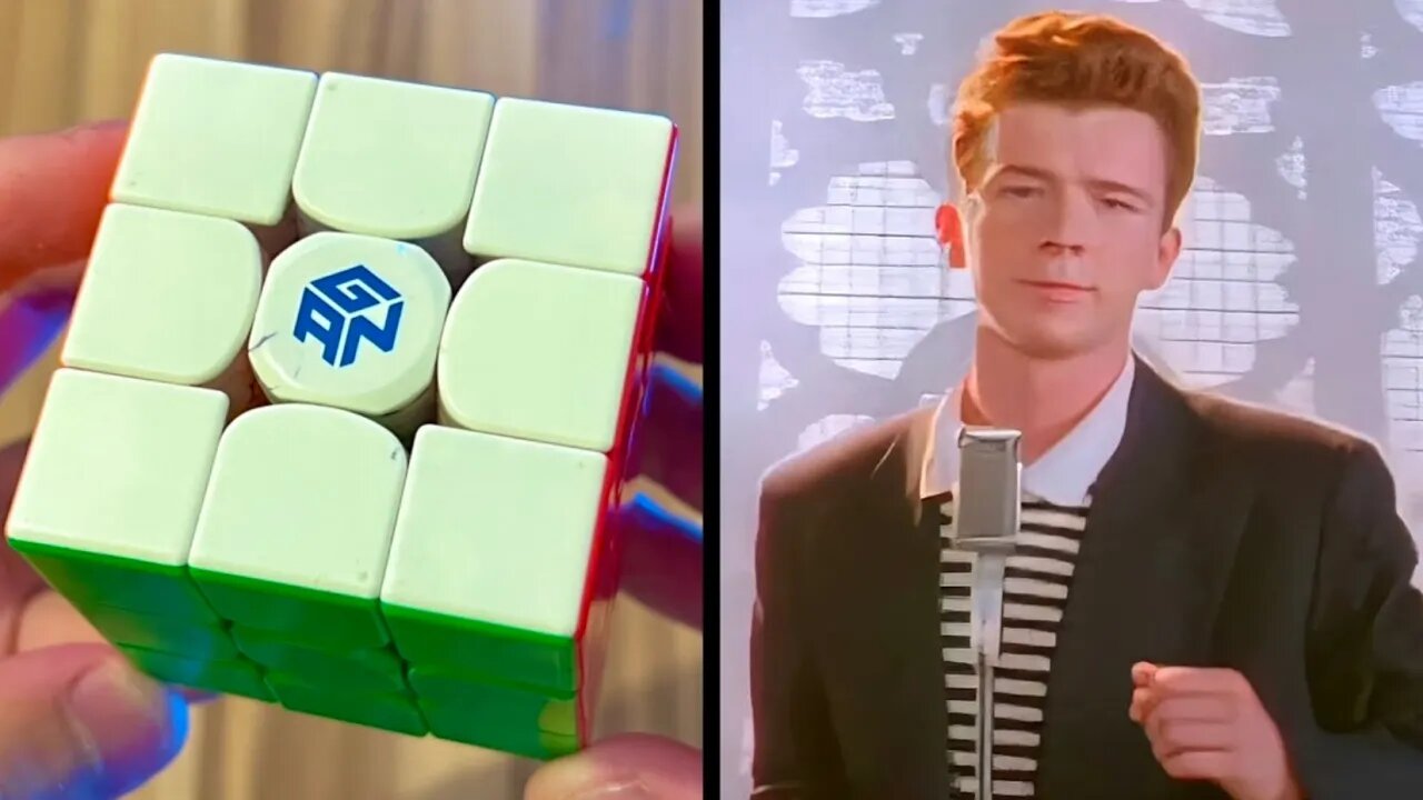 POV: You Get Rick Rolled by a Rubik’s Cube…