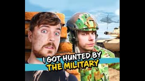 Mr beast got haunted by military