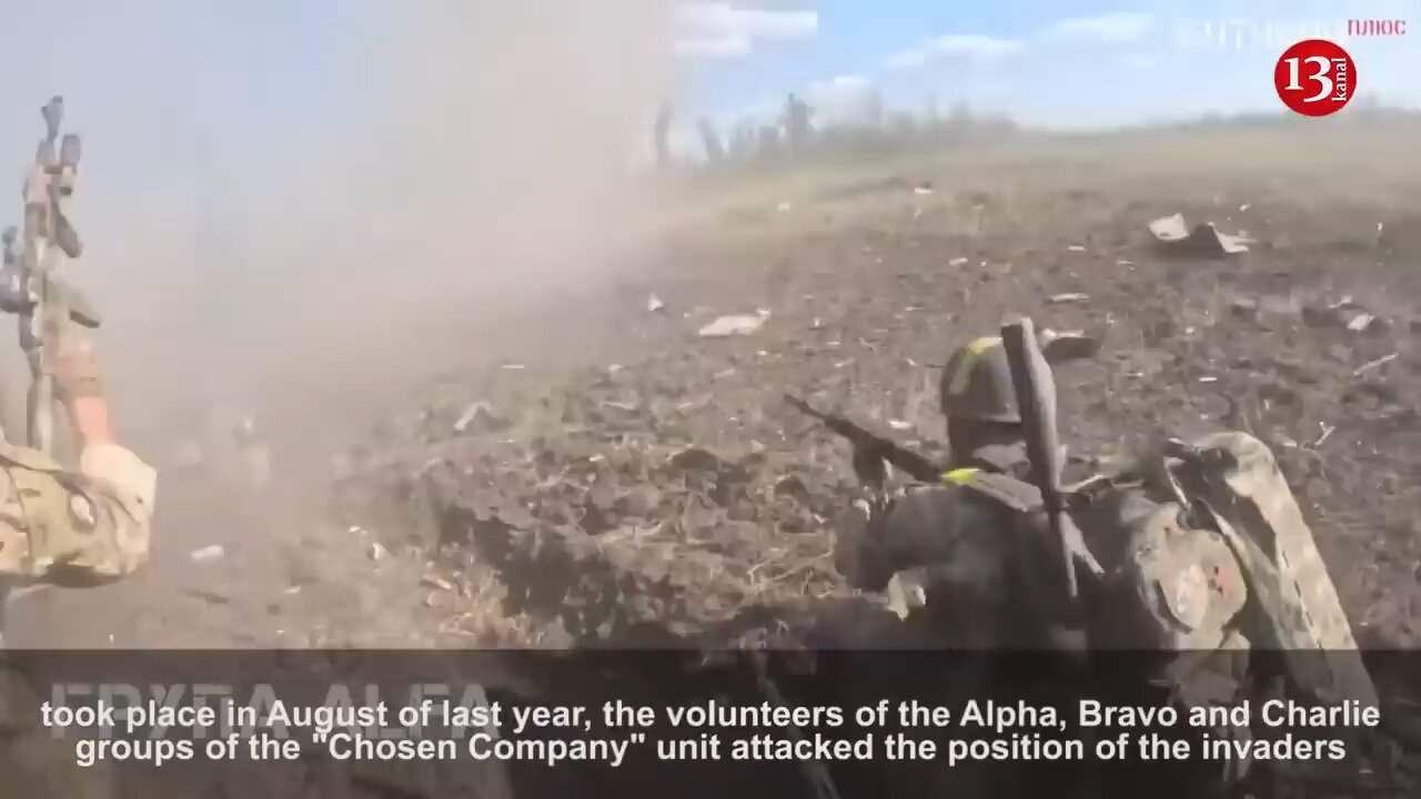 Russian and . footage of usa ,, Canadian volunteers attacking Russians alongside Ukraine