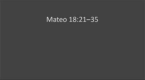 Mateo 18:21–35