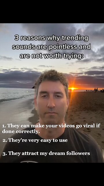 3 reasons why trending sounds are pointless