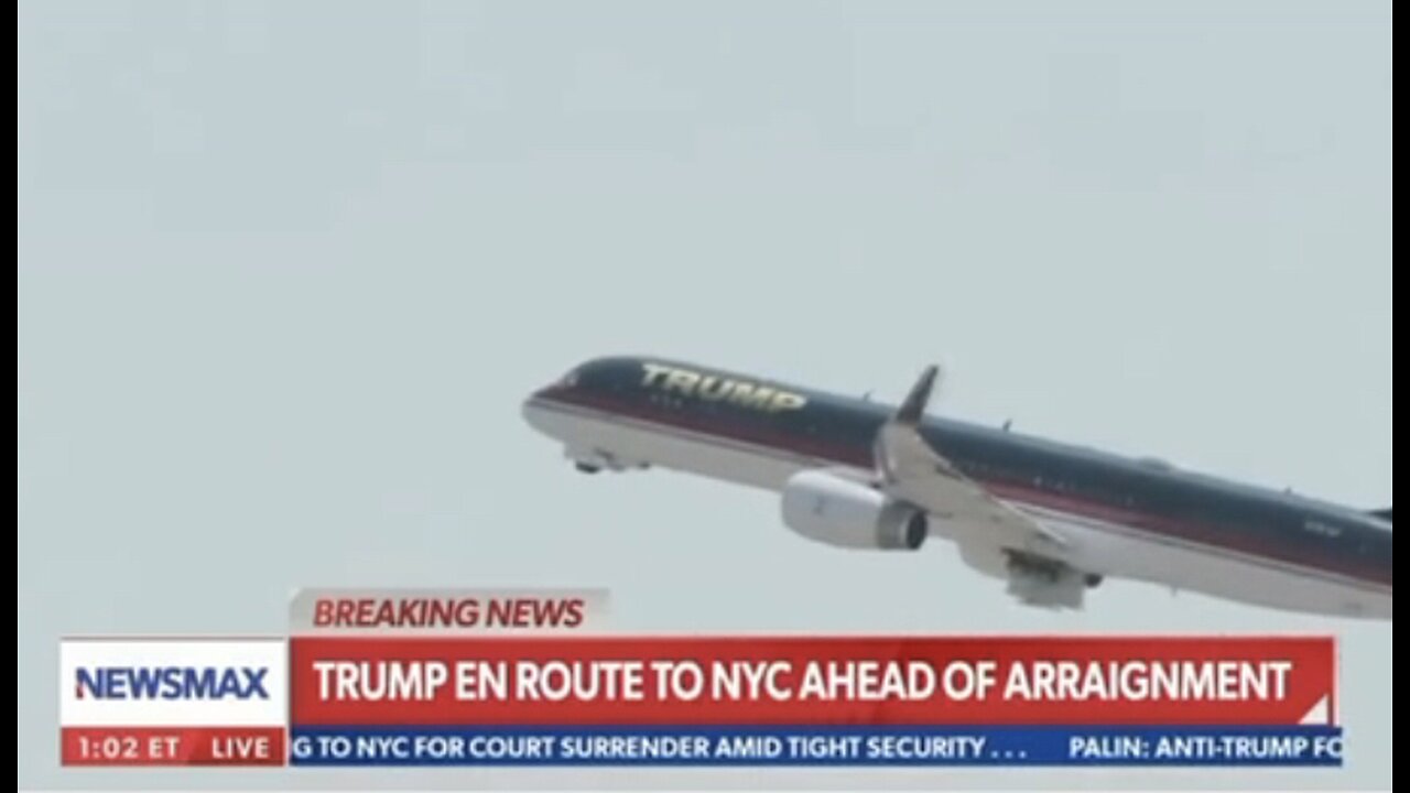 Trump Officially Flying To New York For Arraignment