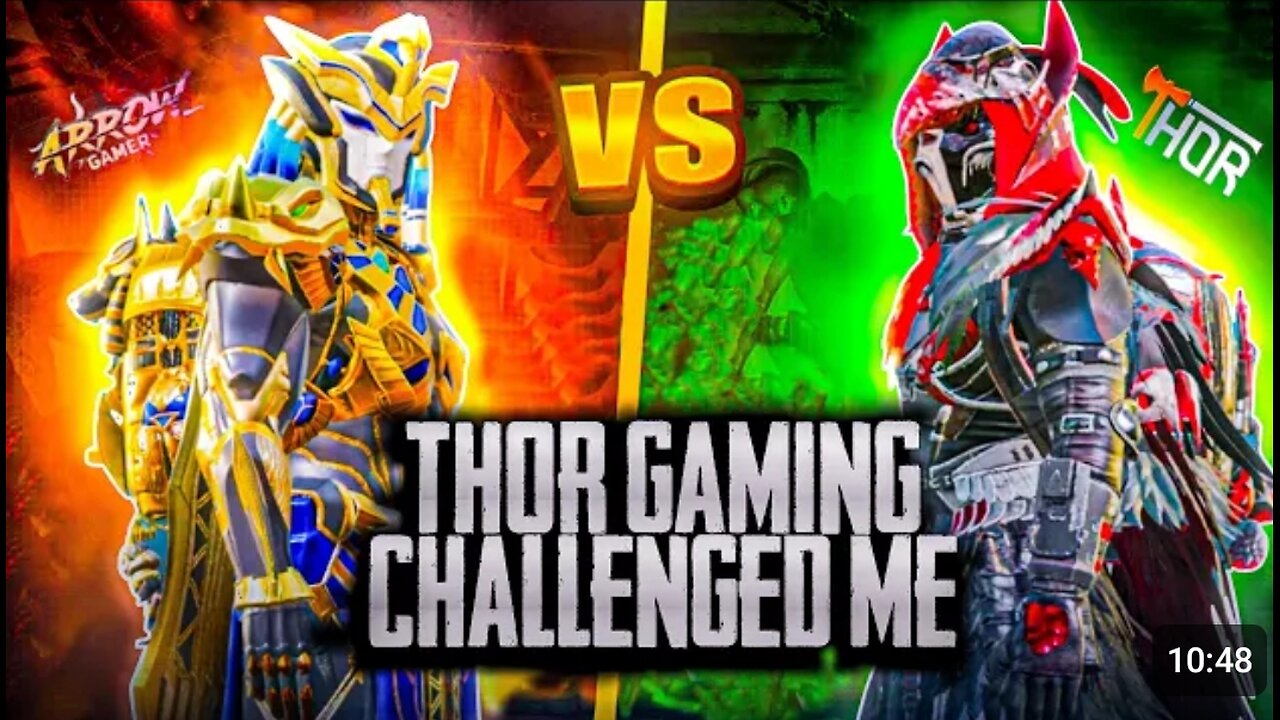 Thor Gaming Challenge me for 1v1 TDM ThorGaming77 vs ArrowGamer pubg gaming