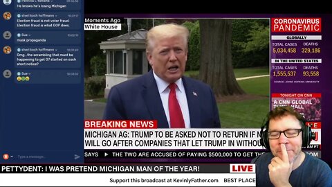 The #LieStream #YellicopterMoments coming up today when Trump departs White House. Come Chat.