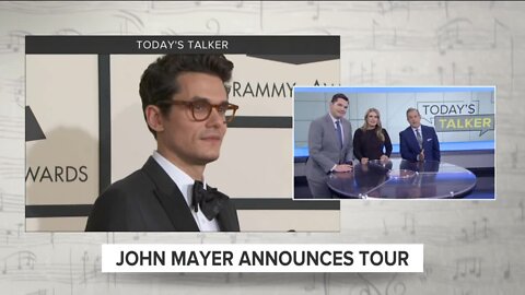 Today's Talker: John Mayer announces first-ever solo acoustic tour