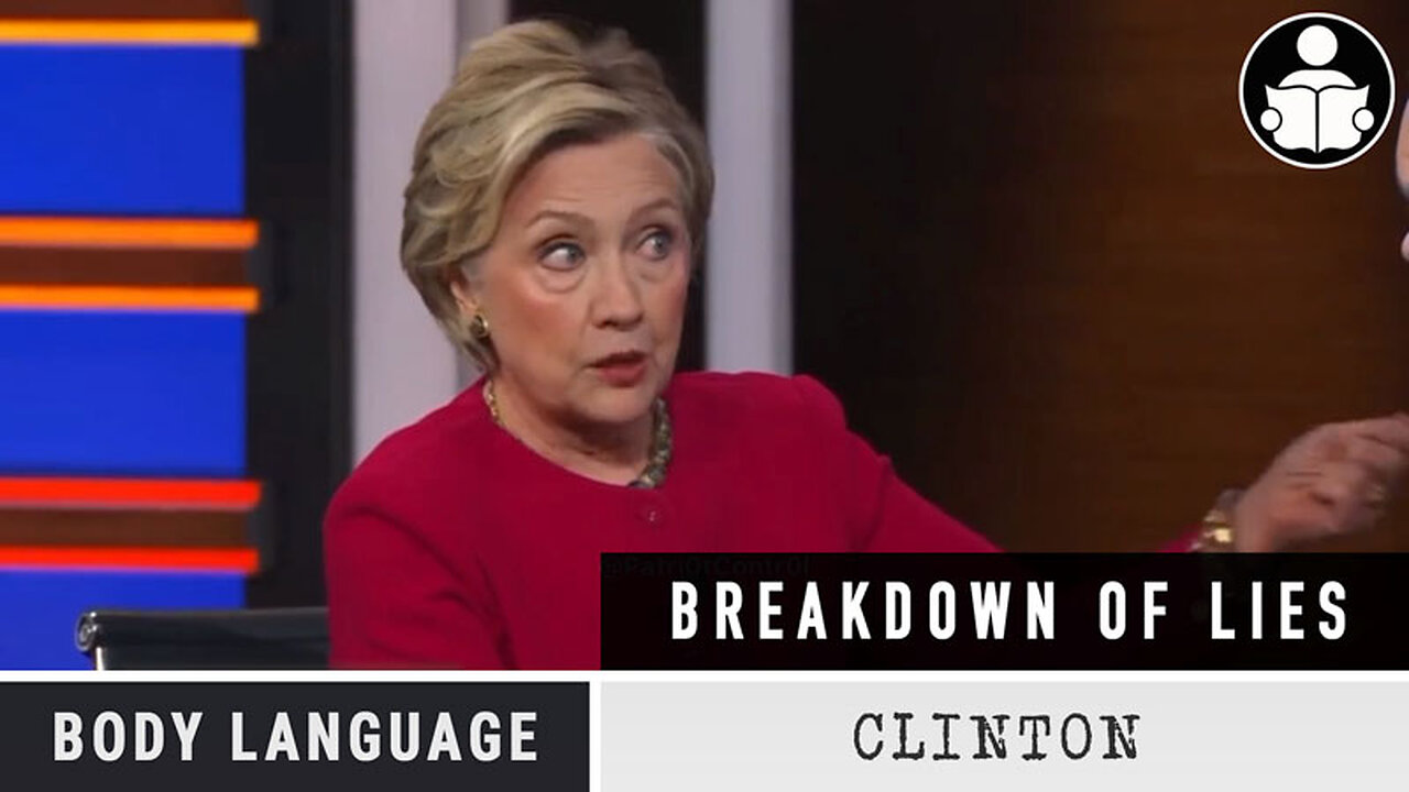 Body Language - Clinton Trump lies breakdown