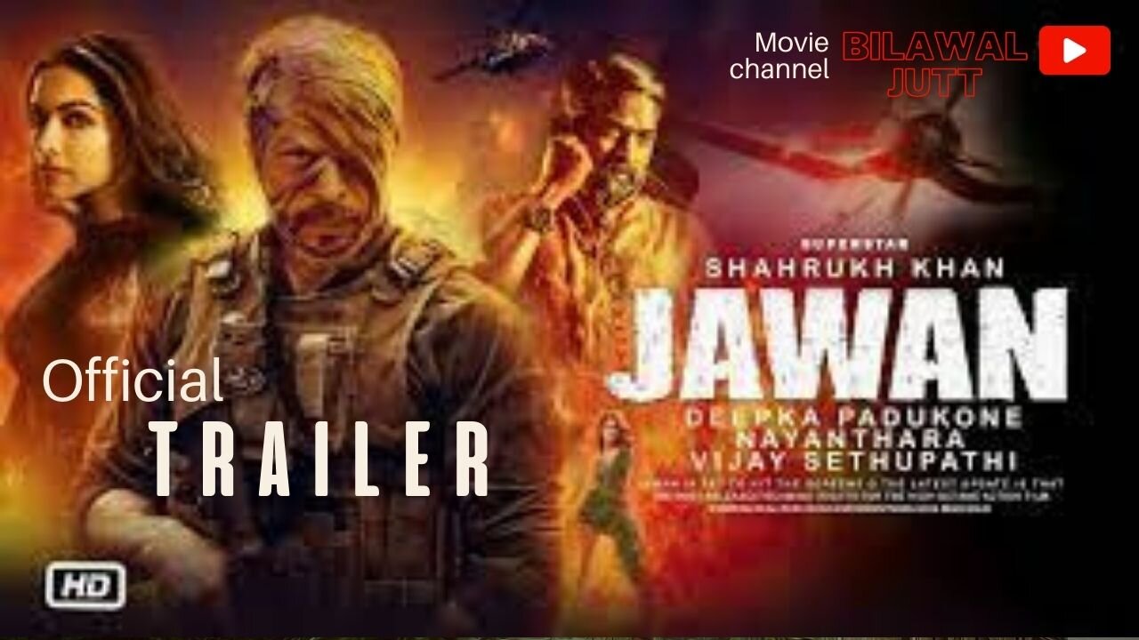 Jawan - Sharukh khan -Official trailer BR MOBILE