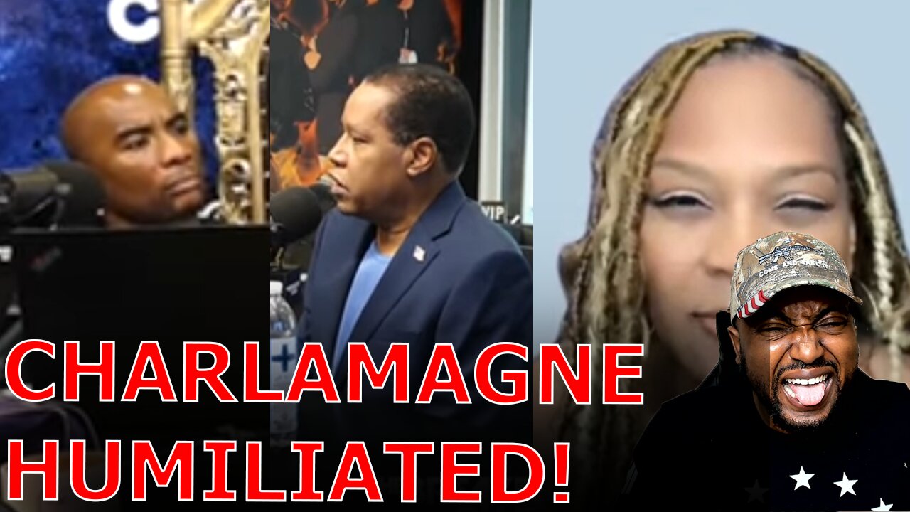 Larry Elder HUMILIATES Charlamagne Tha God To His Face When CONFRONTED On His 'N Word Wake Up Call'