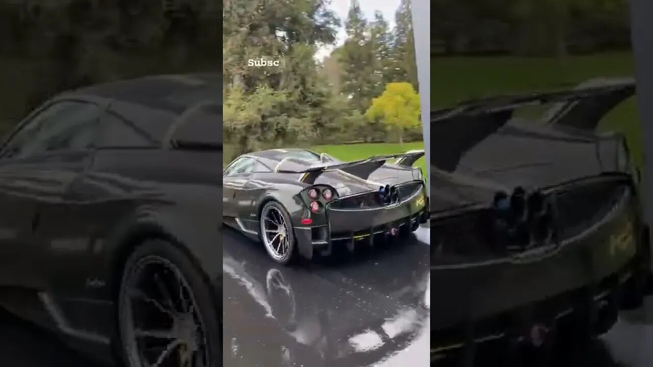 pagani huayra 🔥🔥 #onepercent_clubb #pagani #shorts #ytshorts