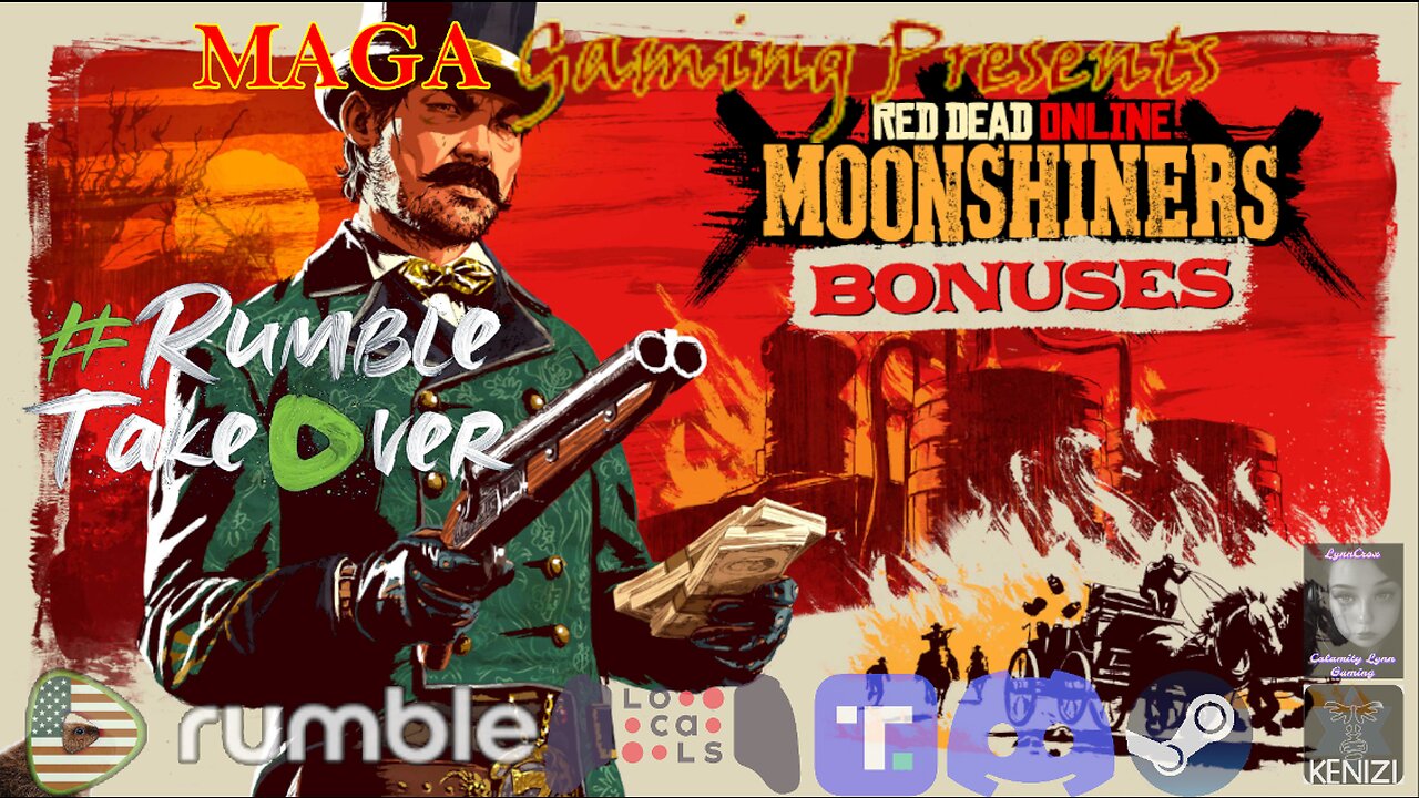 RDO - Moonshiners Bonuses Month, Week 5 : Sunday w/ Calamity Lynn