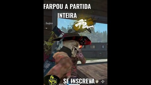 FARPOU A PARTIDA INTEIRA E NO FINAL.