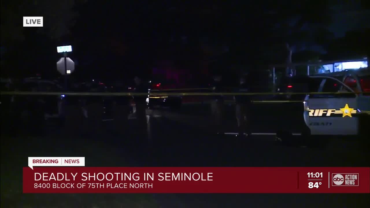 Pinellas deputies investigating deadly shooting in Seminole