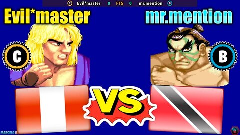 Street Fighter II': Hyper Fighting (Evil*master Vs. mr.mention) [Peru Vs. Trinidad and Tobago]