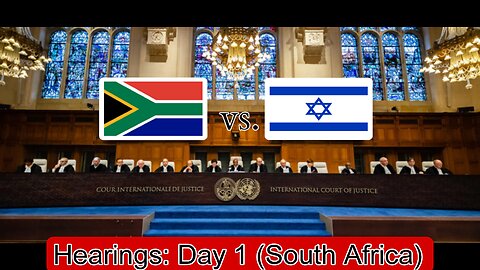 South Africa vs. Israel: Hearings (Day 1)