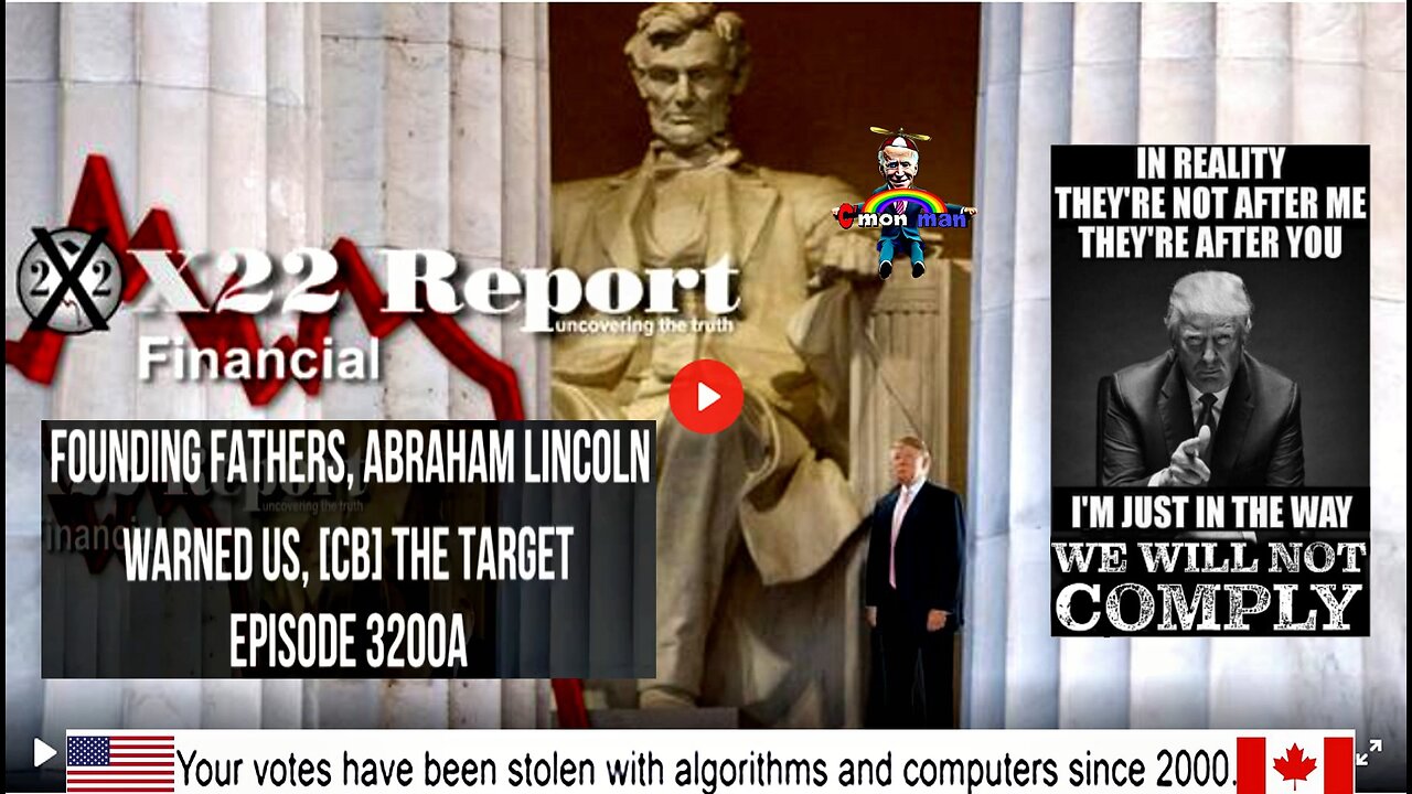 Ep 3200a - Founding Fathers, Abraham Lincoln Warned Us, [CB] The Target