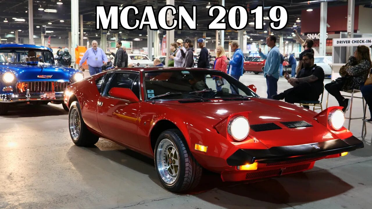 Cars Leaving The 2019 Muscle Car and Corvette Nationals Show (MCACN) 2019