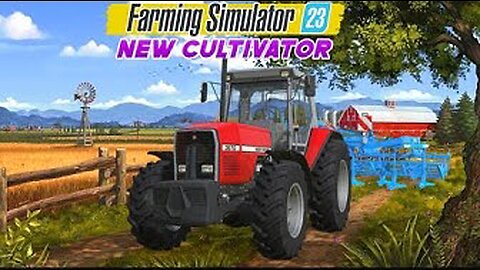 Farming Simulator 23 Purchase New Cultivator| Fs 23 First Look Gameplay