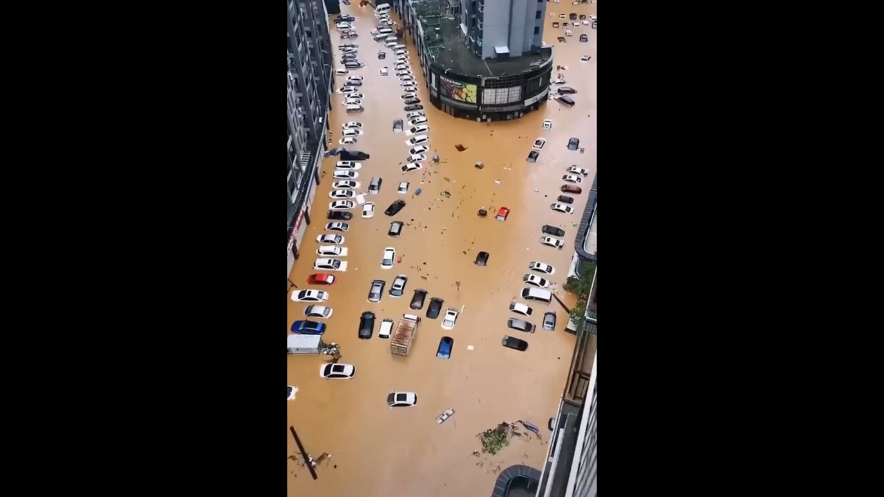 Severe flooding occurred in Fujian province in southeast China after the passage of Typhoon Doksuri