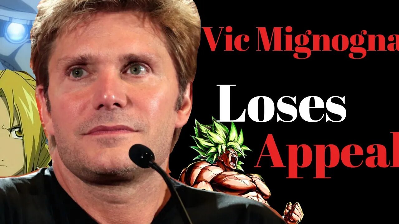 Vic Mignogna loses defamation lawsuit appeal