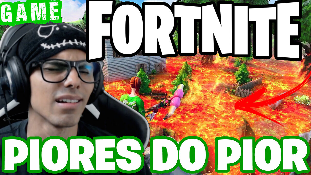 Eu Só Queria Entender o Floor is Lava - Piores Momentos Fortnite #13