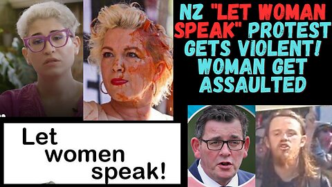 "Male" Trans Activist is Praised for Assaulting a Lady Womans Rights Activist!