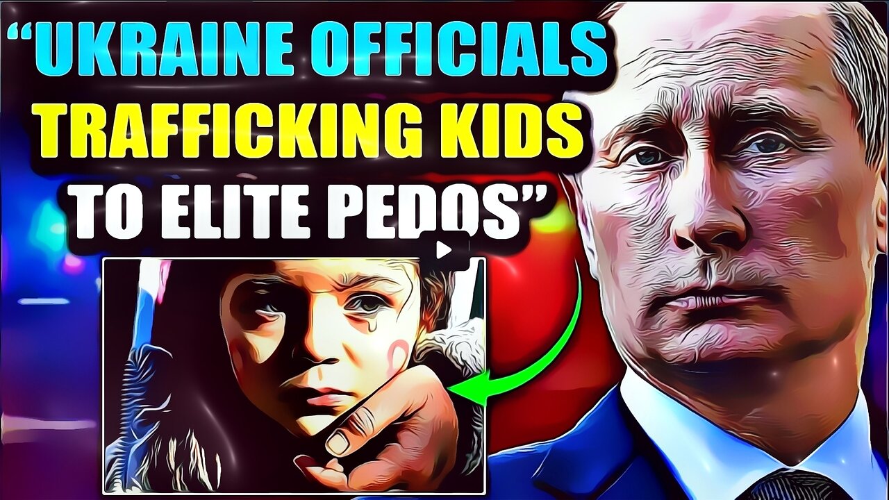 Ukraina kasvattaa lapsia tehtaissa eliittipedofiileille, Venäjä pelastaa lapset