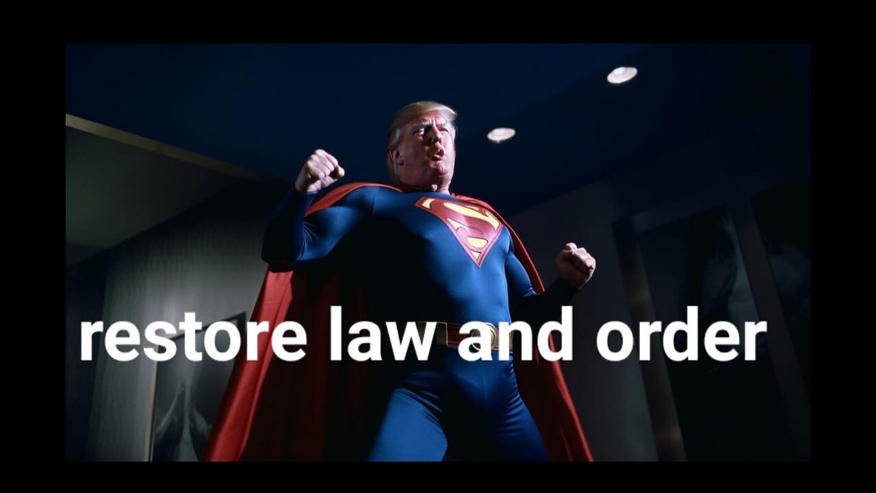 Agenda47: President Trump Announces Plan to End Crime and Restore Law and Order