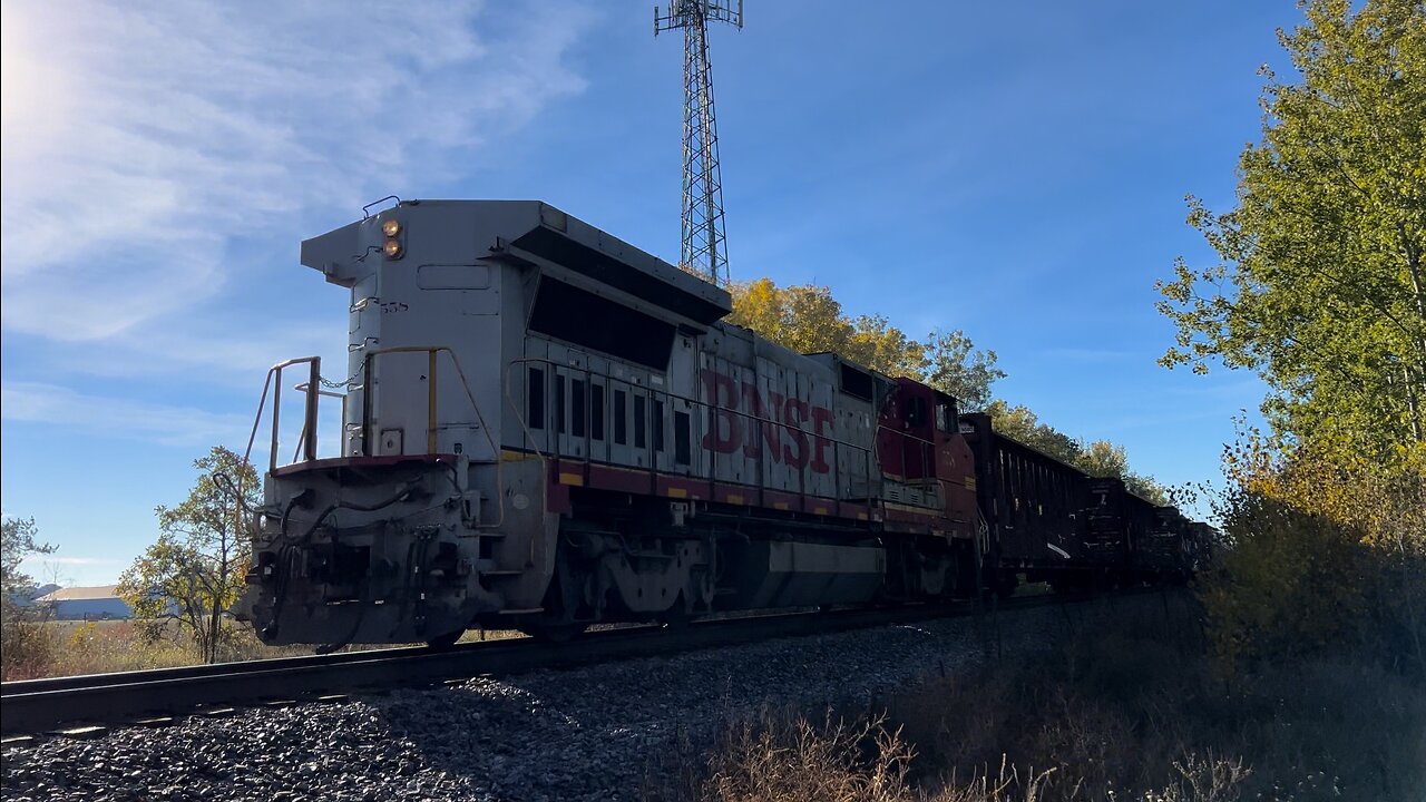 Long Hood Forward B40-8W, Norfolk Southern, Canadian National and BNSF - Hinckley Sub