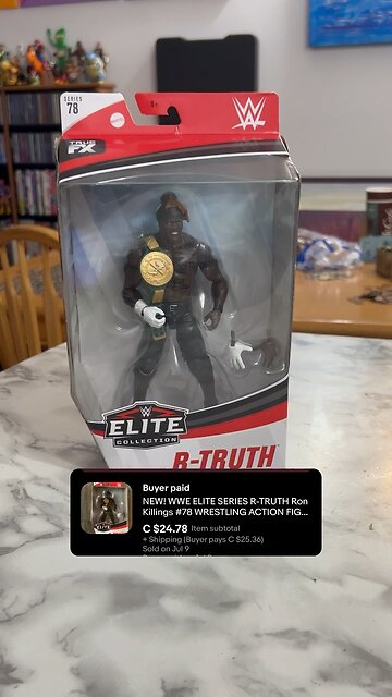 WWE Action Figure Sold 🤑 #resellercommuníty
